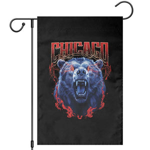 Retro Chicago Garden Flag Vintage Cub Bootleg Graphic Baseball Fans TS10 Black Print Your Wear