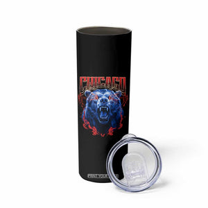Retro Chicago Skinny Tumbler Vintage Cub Bootleg Graphic Baseball Fans TS10 Print Your Wear