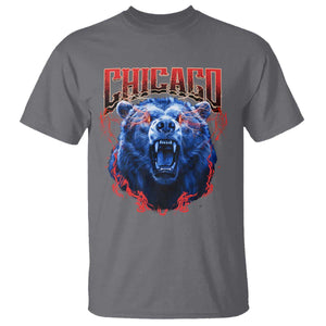 Retro Chicago T Shirt Vintage Cub Bootleg Graphic Baseball Fans TS10 Charcoal Print Your Wear