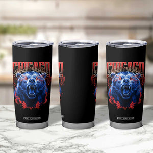 Retro Chicago Tumbler Cup Vintage Cub Bootleg Graphic Baseball Fans TS10 Print Your Wear