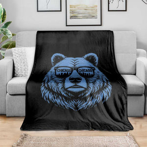 Vintage Chicago Throw Blanket Cub With Sunglasses Baseball Fans TS10 Print Your Wear