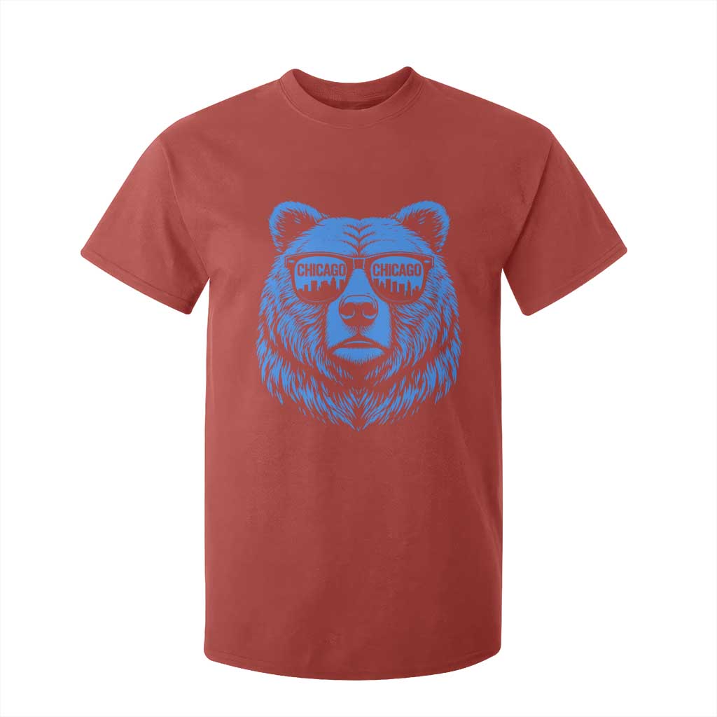 Vintage Chicago T Shirt For Kid Cub With Sunglasses Baseball Fans TS10 Red Print Your Wear