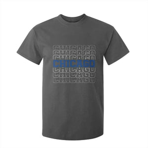 Vintage Chicago Graphic T Shirt For Kid State Pride Baseball Lover TS10 Dark Heather Print Your Wear