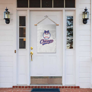 Chicago Coquette Bow Garden Flag Cute Girls Kids Women Baseball Fans TS10 Print Your Wear