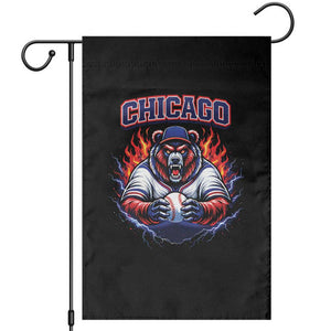 Vintage Chicago Garden Flag Retro Baseball Fans TS10 Black Print Your Wear