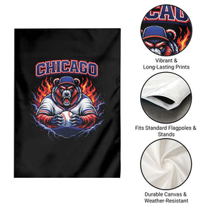 Vintage Chicago Garden Flag Retro Baseball Fans TS10 Print Your Wear