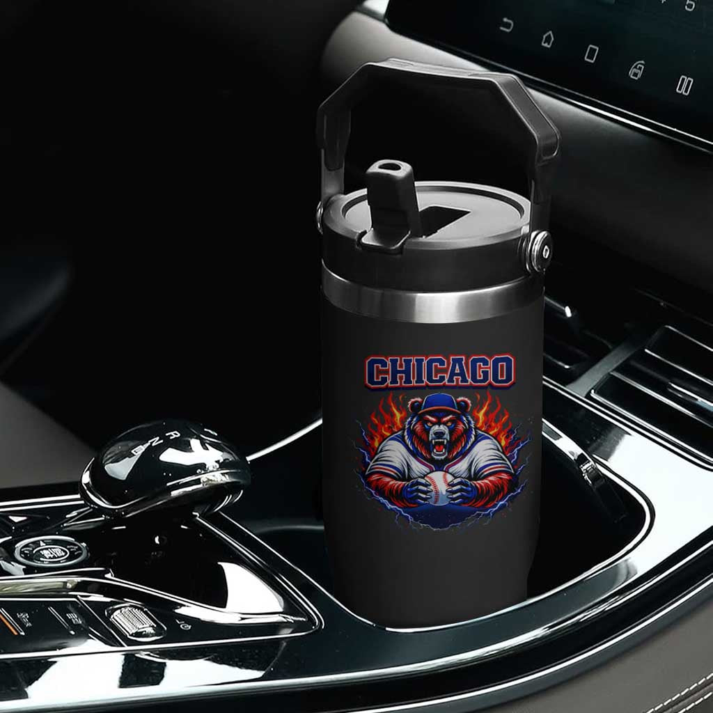 Vintage Chicago Flip Straw Tumbler Retro Baseball Fans TS10 Print Your Wear