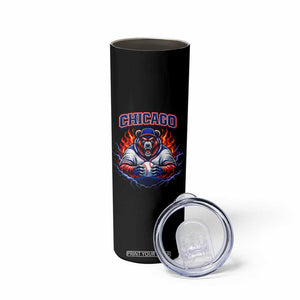 Vintage Chicago Skinny Tumbler Retro Baseball Fans TS10 Print Your Wear