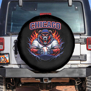 Vintage Chicago Spare Tire Cover Retro Baseball Fans TS10 No hole Black Print Your Wear