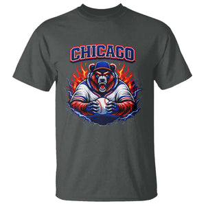 Vintage Chicago T Shirt Retro Baseball Fans TS10 Dark Heather Print Your Wear