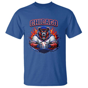 Vintage Chicago T Shirt Retro Baseball Fans TS10 Royal Blue Print Your Wear