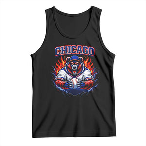 Vintage Chicago Tank Top Retro Baseball Fans TS10 Black Print Your Wear