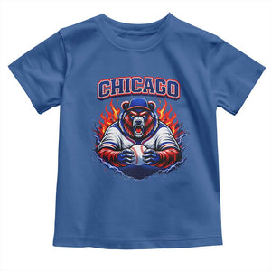 Vintage Chicago Toddler T Shirt Retro Baseball Fans TS10 Royal Blue Print Your Wear