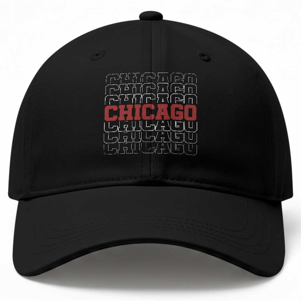 Vintage Chicago Graphic Baseball Cap US State Pride Baseball Lover TS10 Print Your Wear