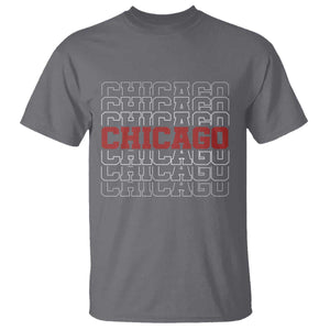 Vintage Chicago Graphic T Shirt US State Pride Baseball Lover TS10 Charcoal Print Your Wear