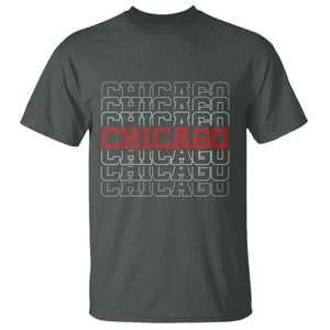 Vintage Chicago Graphic T Shirt US State Pride Baseball Lover TS10 Dark Heather Print Your Wear