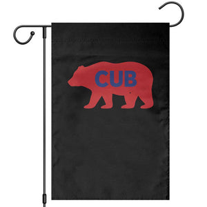 Vintage Cub Garden Flag Retro Sports Bear Baseball Fans TS10 Black Print Your Wear