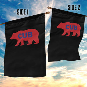 Vintage Cub Garden Flag Retro Sports Bear Baseball Fans TS10 Print Your Wear