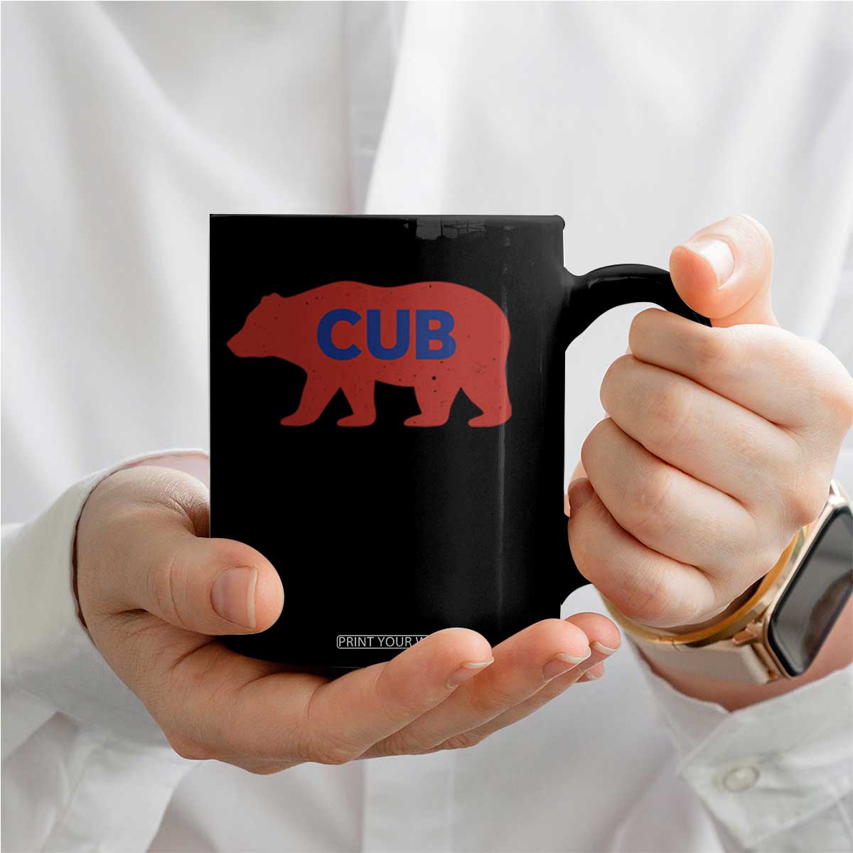 Vintage Cub Coffee Mug Retro Sports Bear Baseball Fans TS10 Print Your Wear