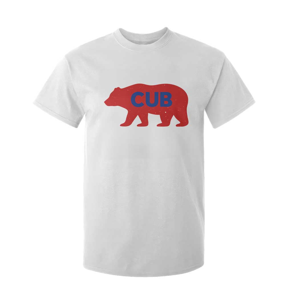 Vintage Cub T Shirt For Kid Retro Sports Bear Baseball Fans TS10 White Print Your Wear
