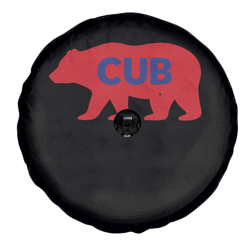 Vintage Cub Spare Tire Cover Retro Sports Bear Baseball Fans TS10 Print Your Wear