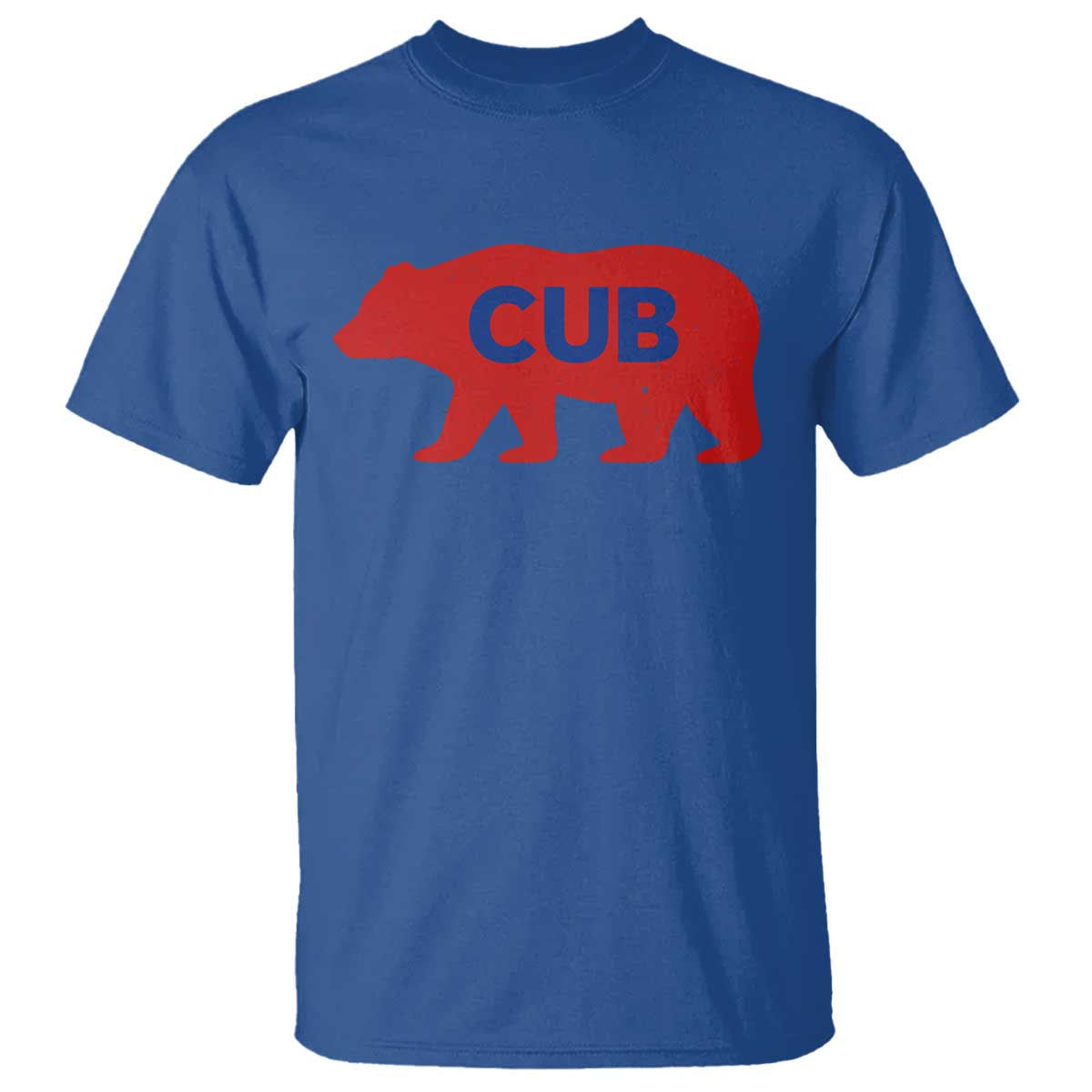Vintage Cub T Shirt Retro Sports Bear Baseball Fans TS10 Royal Blue Print Your Wear