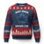 Canada Hockey Ugly Christmas Sweater Toronto Just Once Before I Die Vintage Canadian Maple Leafs TS10 Navy Red Print Your Wear