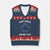 Canada Hockey V-Neck Knit Sweater Vest Toronto Just Once Before I Die Vintage Canadian Maple Leafs TS10 Navy Red Print Your Wear