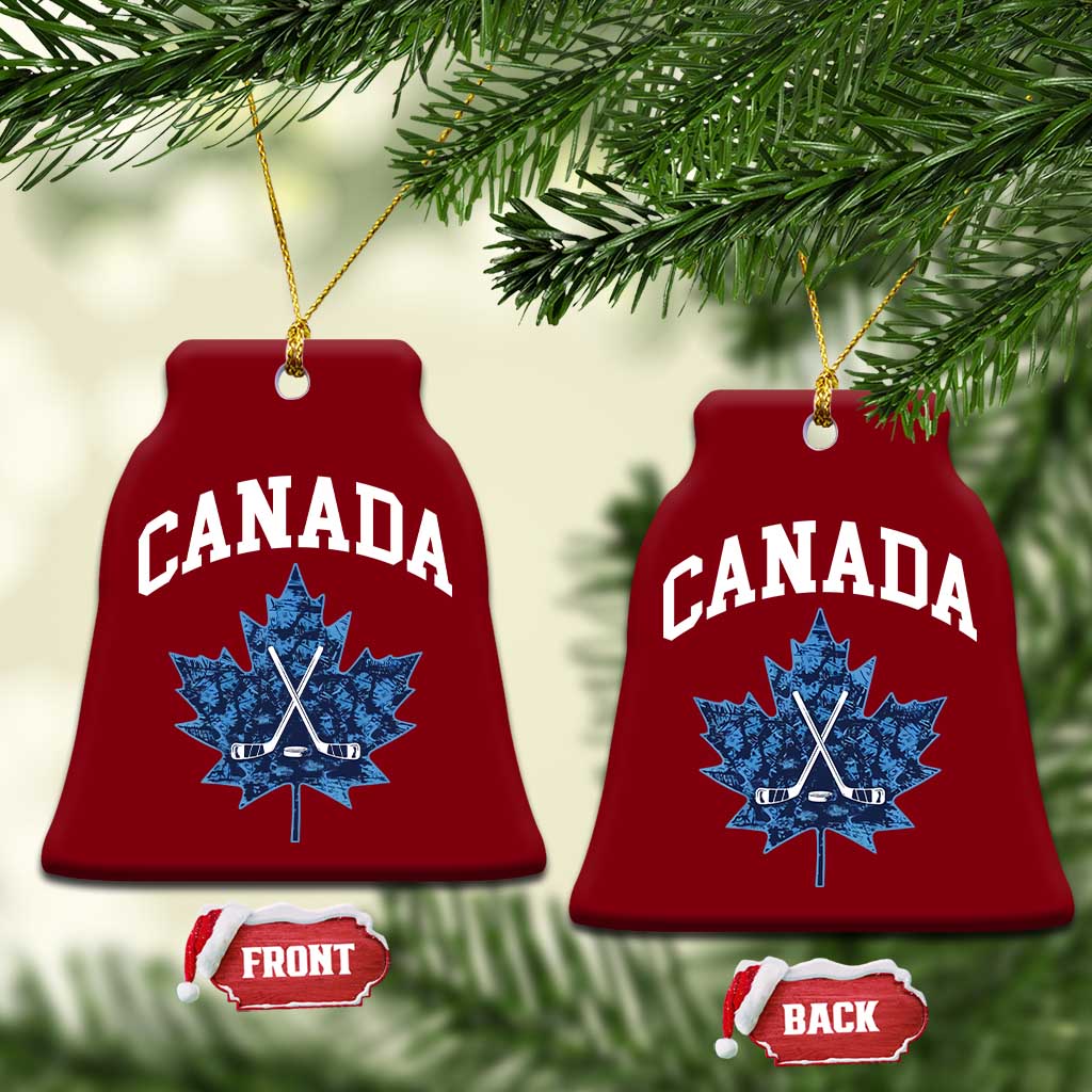 Vintage Canada Hockey Ceramic Ornament Maple Leafs TS10 Print Your Wear