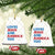 Loves Jesus and America Too Ceramic Ornament 4th of July Patriotic TS10 Print Your Wear
