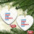 Loves Jesus and America Too Ceramic Ornament 4th of July Patriotic TS10 Print Your Wear
