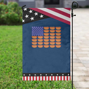 Hot Dog American Flag Garden Flag Funny 4th Of July Patriotic Summer BBQ TS10 Classic Blue Black Print Your Wear