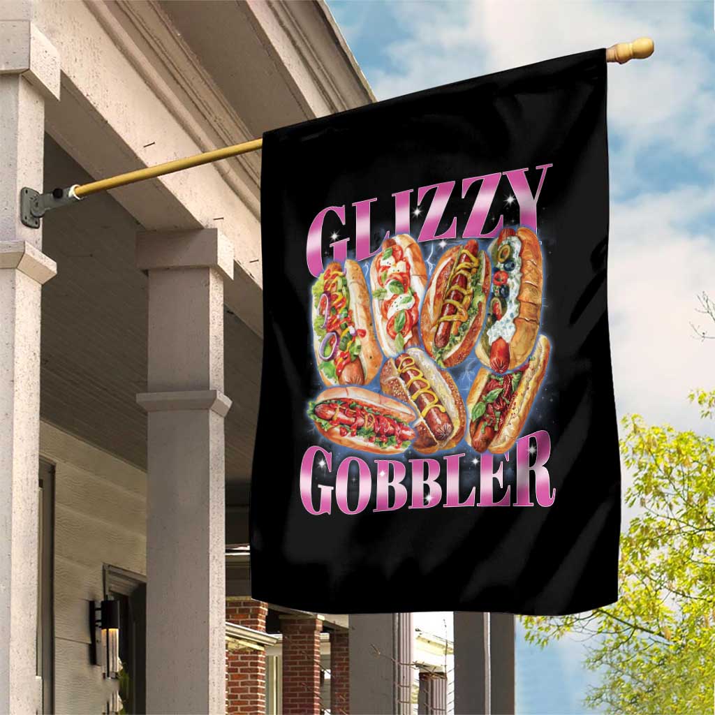 Glizzy Gobbler Hot Dog Meme Garden Flag Meme Hilarious Hotdog Glizzy Lovers TS10 Print Your Wear