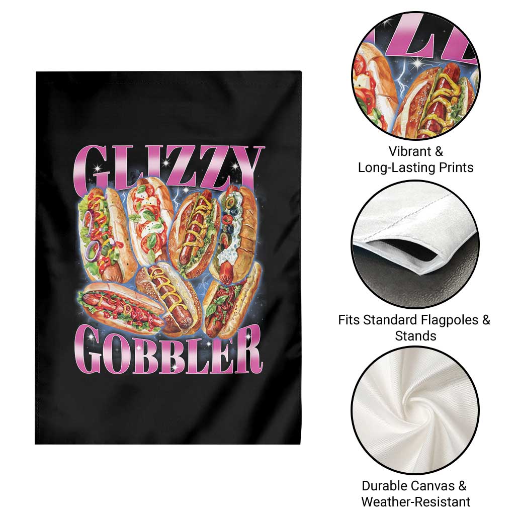 Glizzy Gobbler Hot Dog Meme Garden Flag Meme Hilarious Hotdog Glizzy Lovers TS10 Print Your Wear