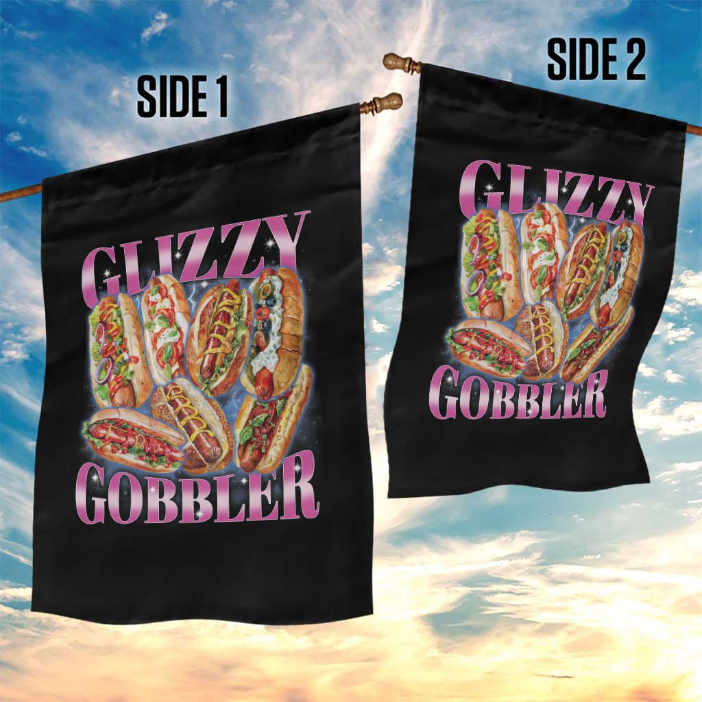 Glizzy Gobbler Hot Dog Meme Garden Flag Meme Hilarious Hotdog Glizzy Lovers TS10 Print Your Wear