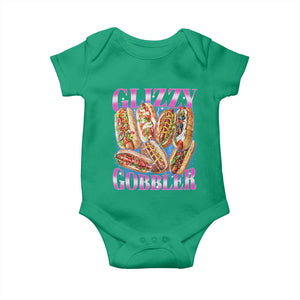 Glizzy Gobbler Hot Dog Meme Baby Onesie Meme Hilarious Hotdog Glizzy Lovers TS10 Irish Green Print Your Wear
