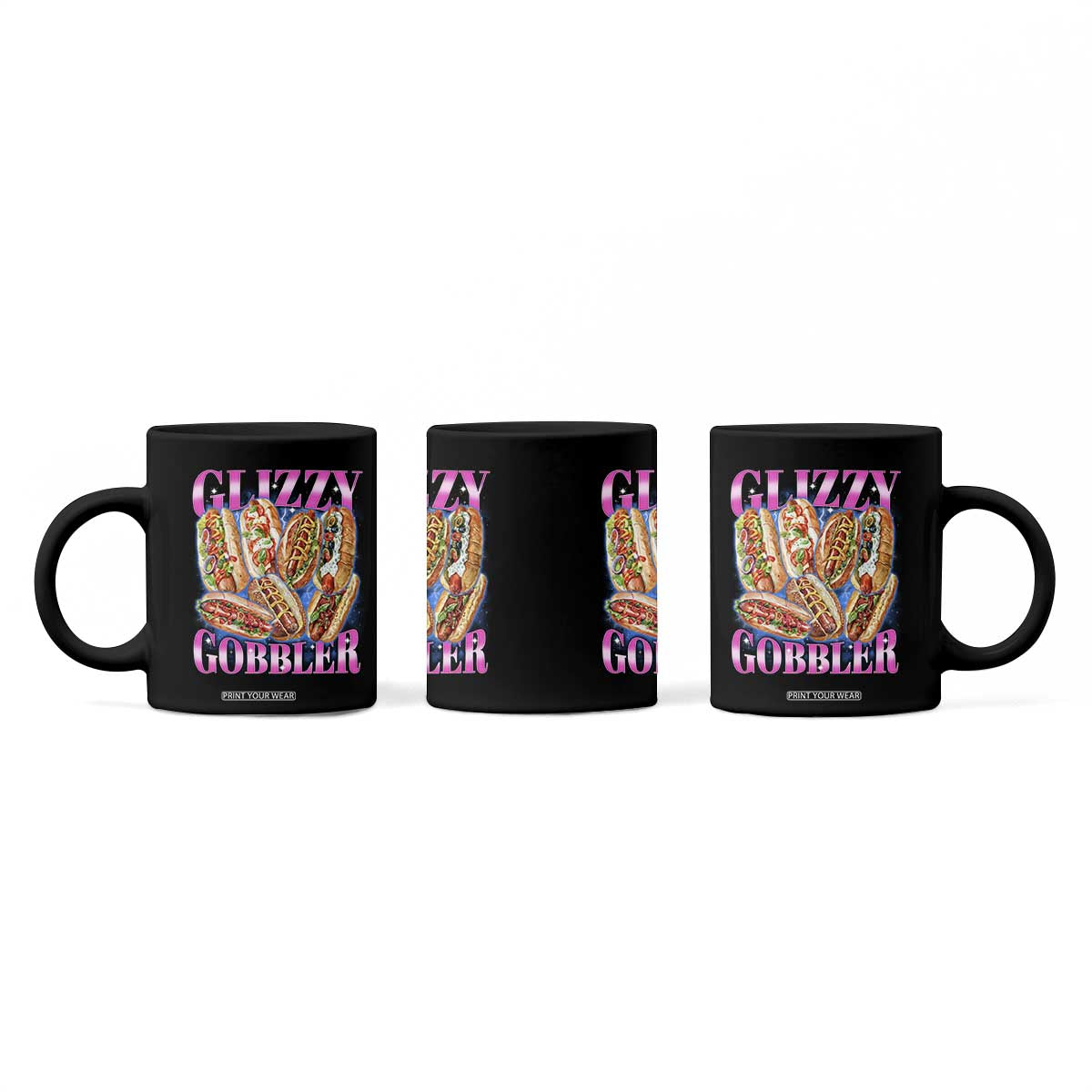Glizzy Gobbler Hot Dog Meme Coffee Mug Meme Hilarious Hotdog Glizzy Lovers TS10 Print Your Wear