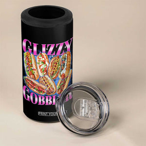 Glizzy Gobbler Hot Dog Meme 4 in 1 Can Cooler Tumbler Meme Hilarious Hotdog Glizzy Lovers TS10 Print Your Wear