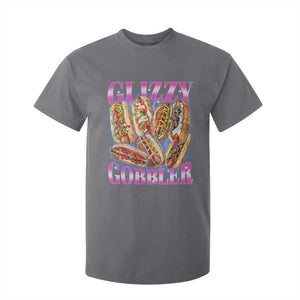 Glizzy Gobbler Hot Dog Meme T Shirt For Kid Meme Hilarious Hotdog Glizzy Lovers TS10 Charcoal Print Your Wear