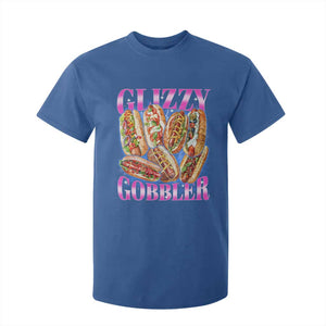 Glizzy Gobbler Hot Dog Meme T Shirt For Kid Meme Hilarious Hotdog Glizzy Lovers TS10 Royal Blue Print Your Wear