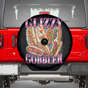 Glizzy Gobbler Hot Dog Meme Spare Tire Cover Meme Hilarious Hotdog Glizzy Lovers TS10 Black Print Your Wear