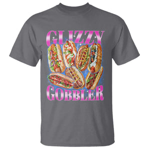 Glizzy Gobbler Hot Dog Meme T Shirt Meme Hilarious Hotdog Glizzy Lovers TS10 Charcoal Print Your Wear