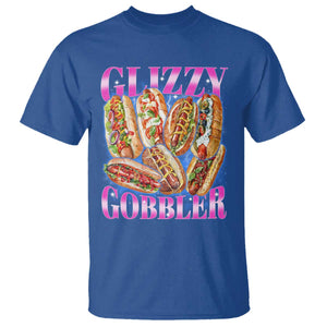 Glizzy Gobbler Hot Dog Meme T Shirt Meme Hilarious Hotdog Glizzy Lovers TS10 Royal Blue Print Your Wear