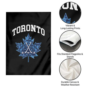 Vintage Canada Hockey Garden Flag Maple Leafs TS10 Print Your Wear