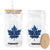 Vintage Canada Hockey Glass Can Maple Leafs TS10 Print Your Wear