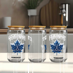 Vintage Canada Hockey Glass Can Maple Leafs TS10 Print Your Wear