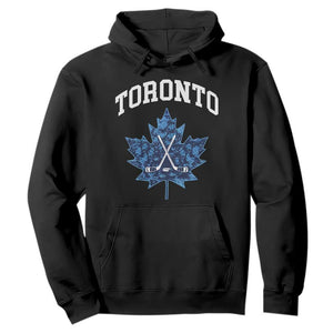 Vintage Canada Hockey Hoodie Maple Leafs TS10 Black Print Your Wear