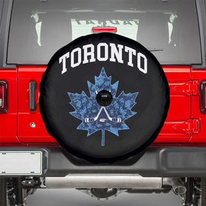 Vintage Canada Hockey Spare Tire Cover Maple Leafs TS10 Black Print Your Wear