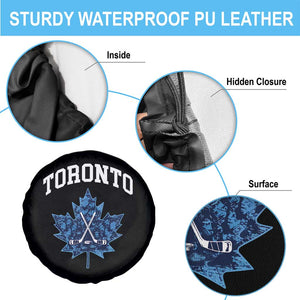 Vintage Canada Hockey Spare Tire Cover Maple Leafs TS10 Print Your Wear