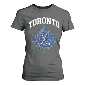 Vintage Canada Hockey T Shirt For Women Maple Leafs TS10 Dark Heather Print Your Wear